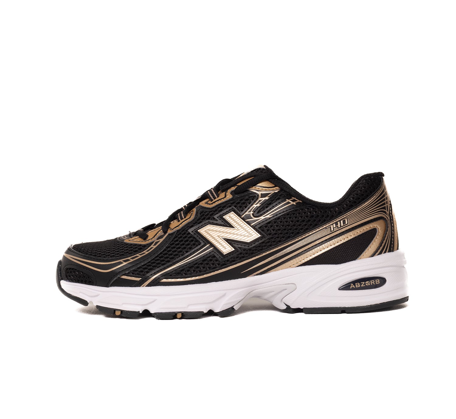 NEW BALANCE 740 - BLACK GOLD – HOMETEAM