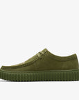 CLARKS X PLEASURES TORNHILL DRGNLO - OLIVE SUEDE