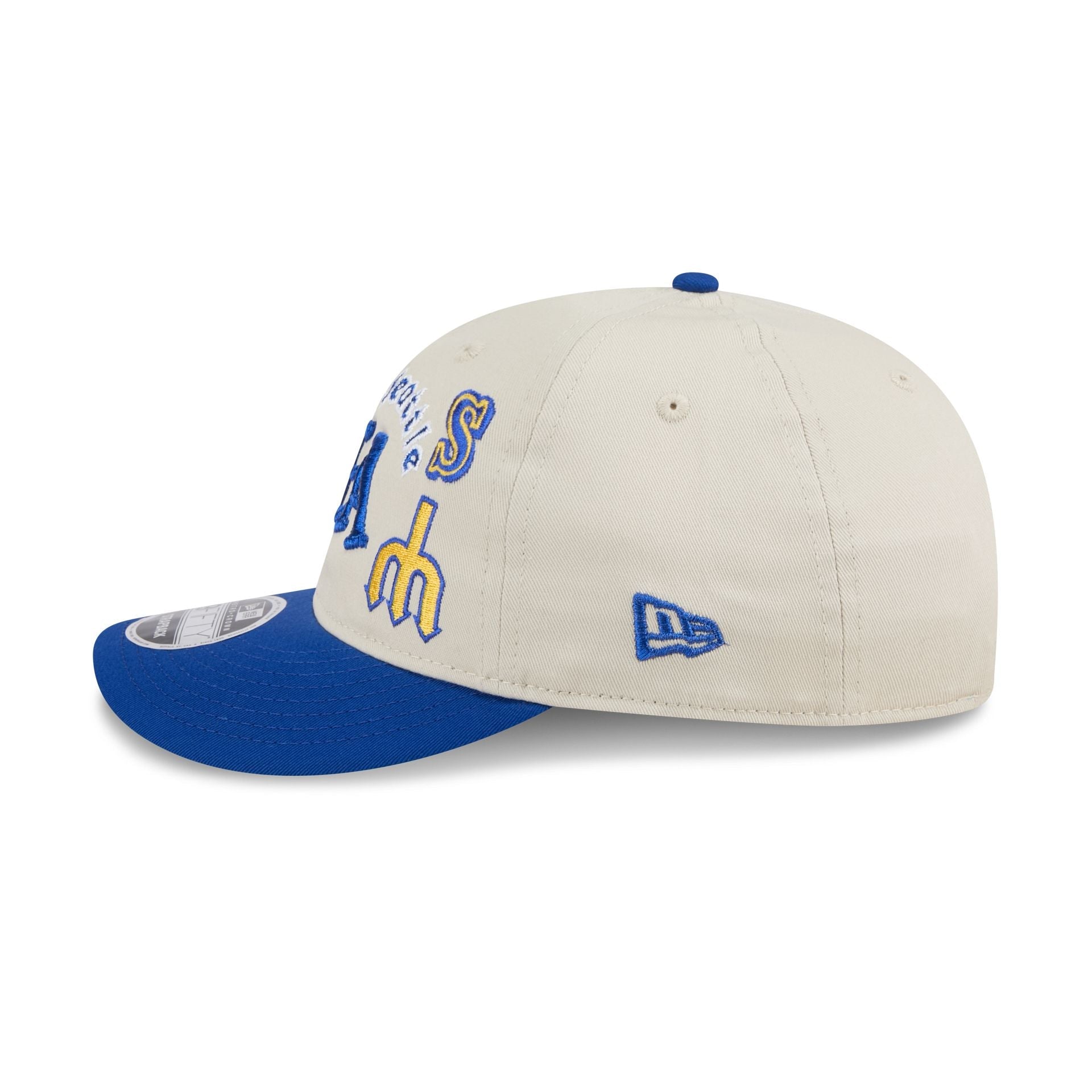Seattle Mariners Scattered Patches Retro Crown 9FIFTY Snapback