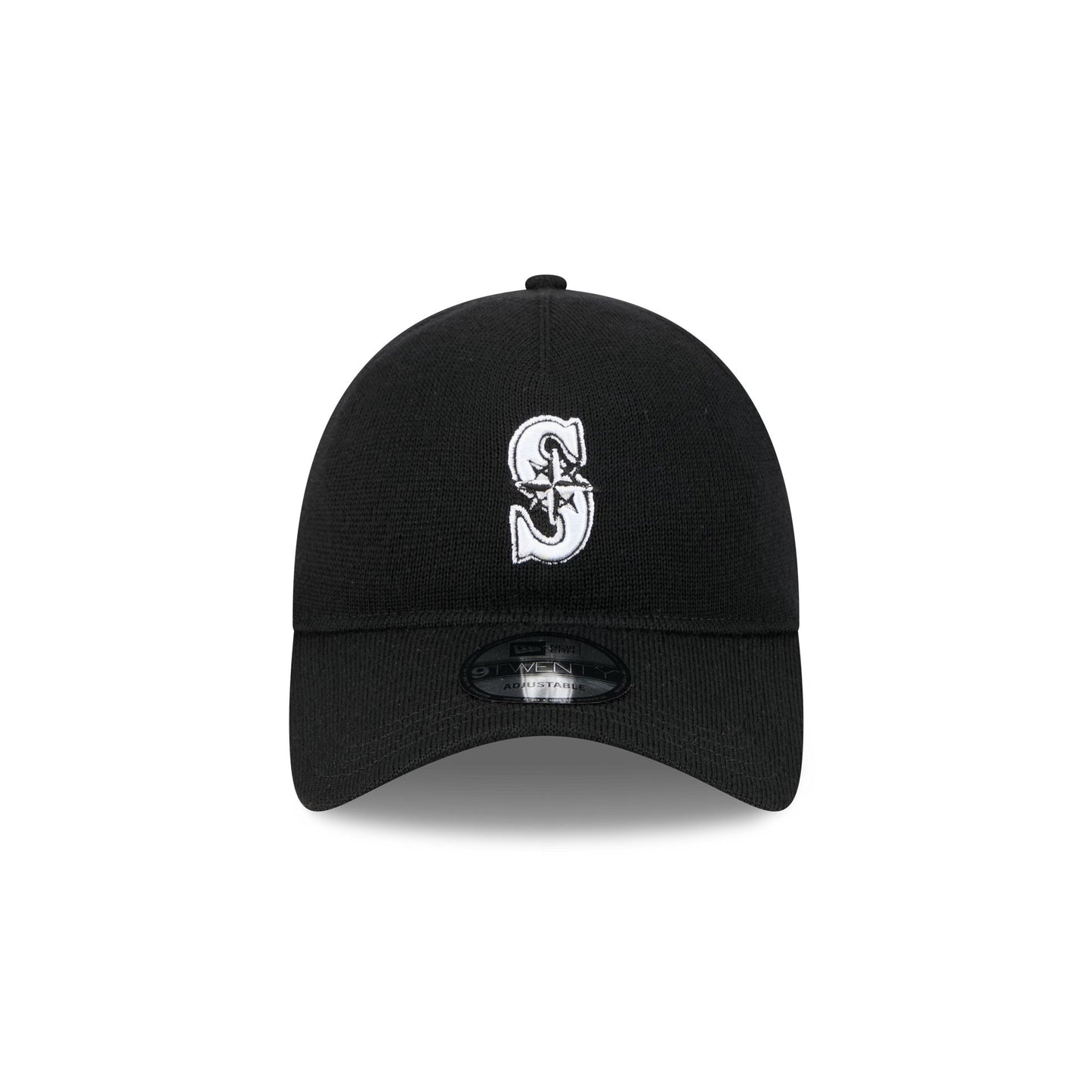 Seattle Mariners Merino Wool Black 9TWENTY Adjustable