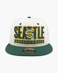 New Era Seattle Supersonics Classic Stacked 9FIFTY Snapback