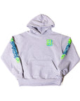 HOMETEAM BIG GAME HOODIE - GREY