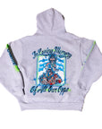 HOMETEAM BIG GAME HOODIE - GREY