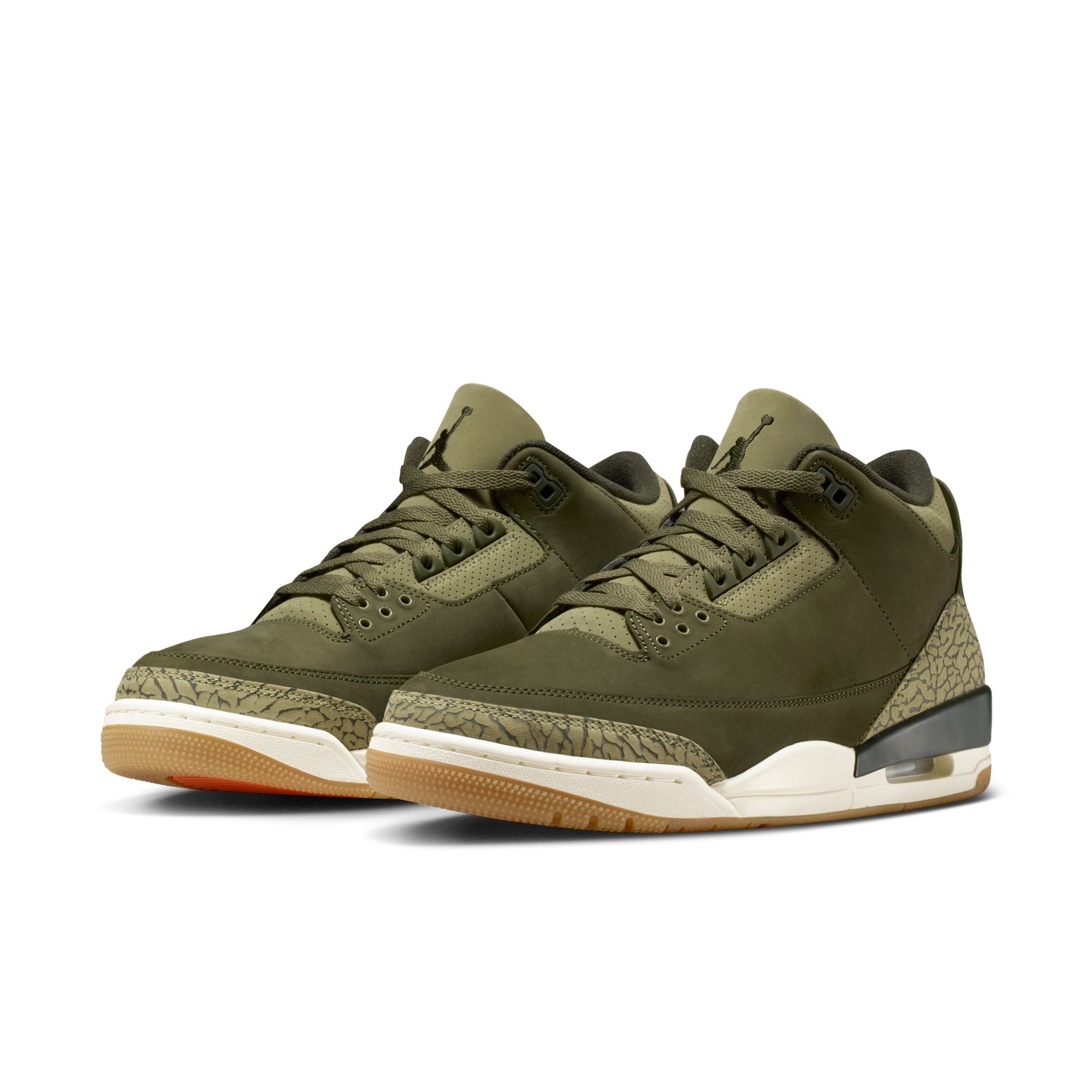 AIR JORDAN 3 RETRO - MEDIUM OLIVE - 10/25 LAUNCH