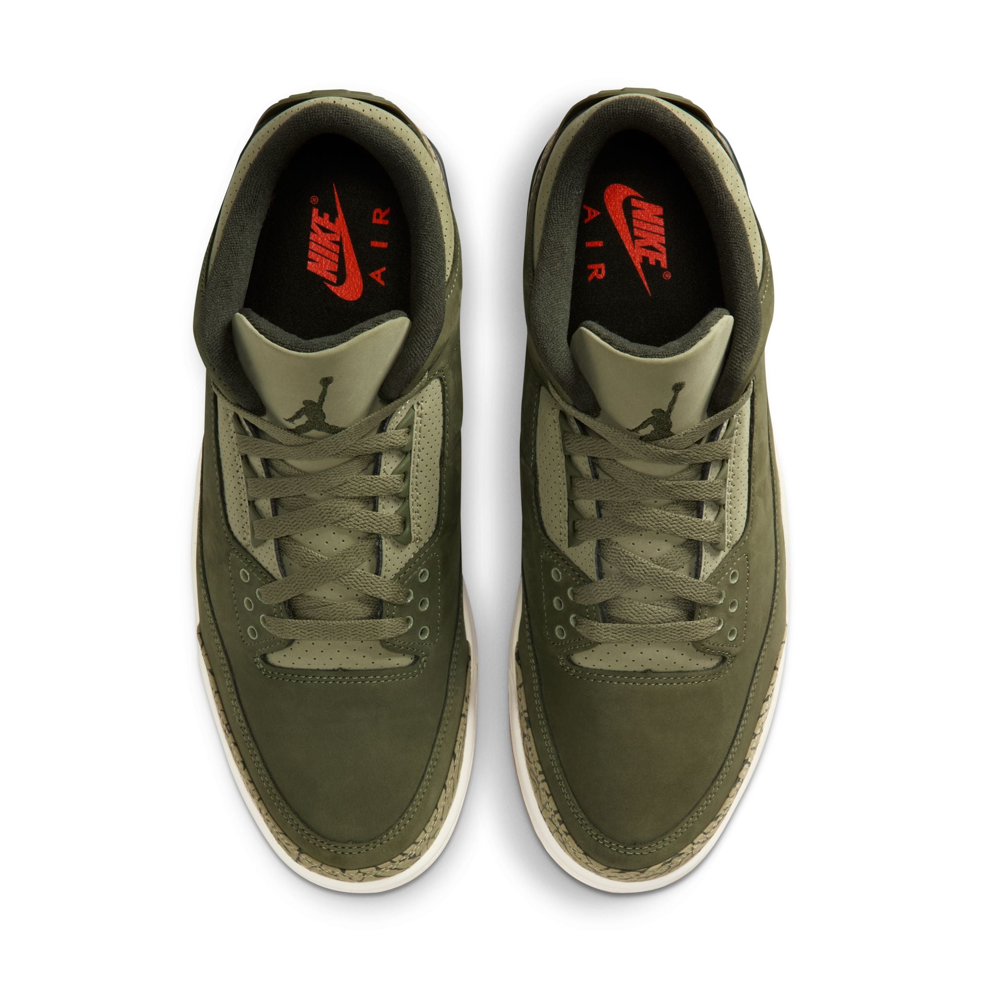 AIR JORDAN 3 RETRO - MEDIUM OLIVE - 10/25 LAUNCH