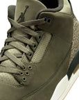 AIR JORDAN 3 RETRO - MEDIUM OLIVE - 10/25 LAUNCH
