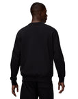 Jordan Brooklyn Fleece Crew-Neck Sweatshirt - BLACK