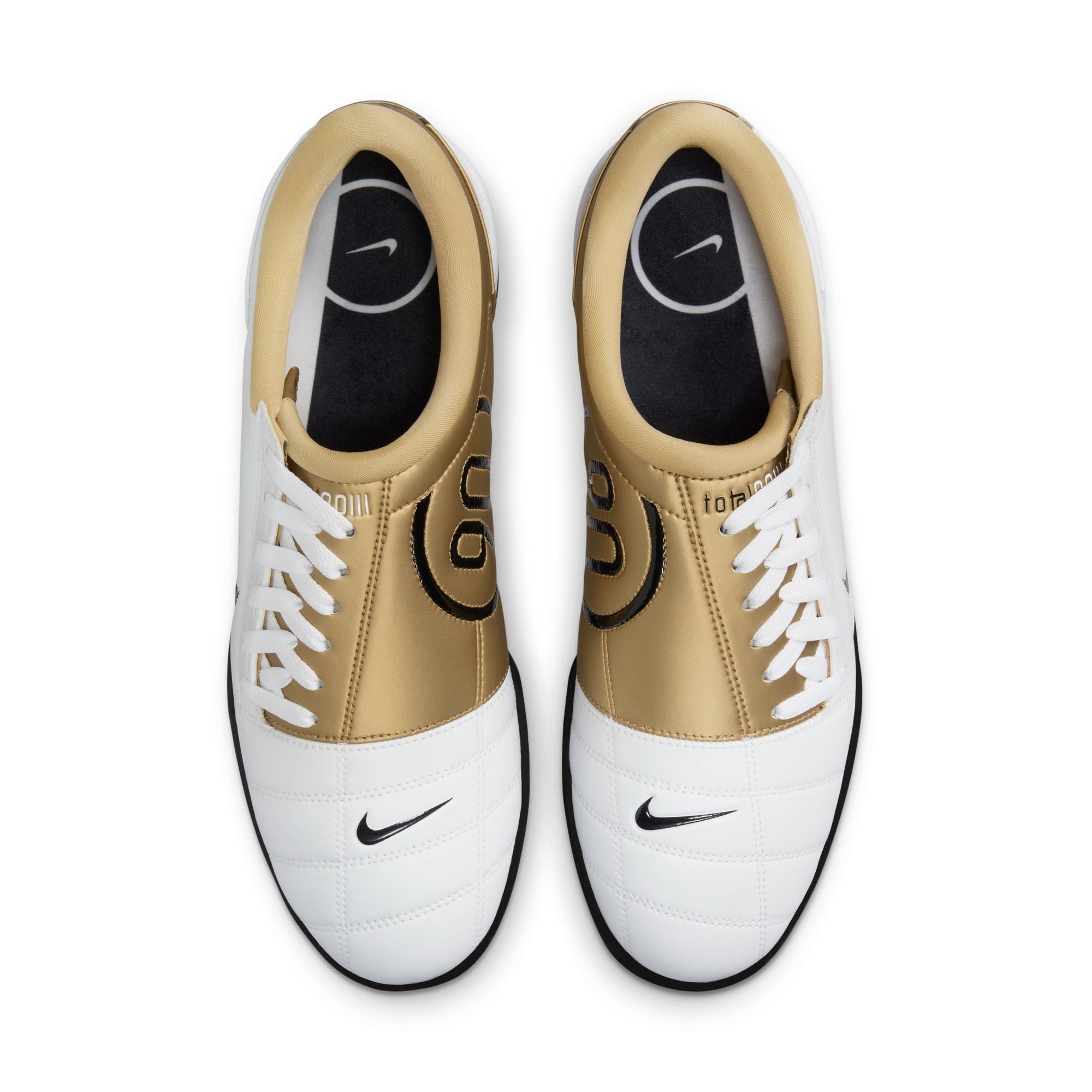 NIKE T90 SP - WHITE BLACK GOLD