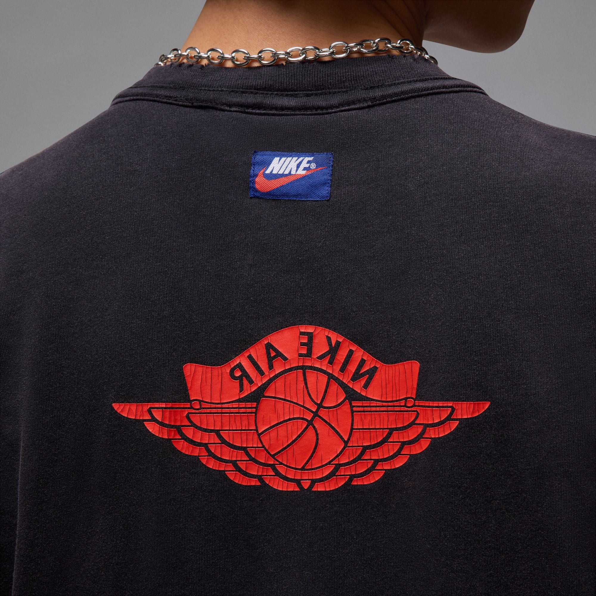 JORDAN RARE AIR T-SHIRT- BLACK RED