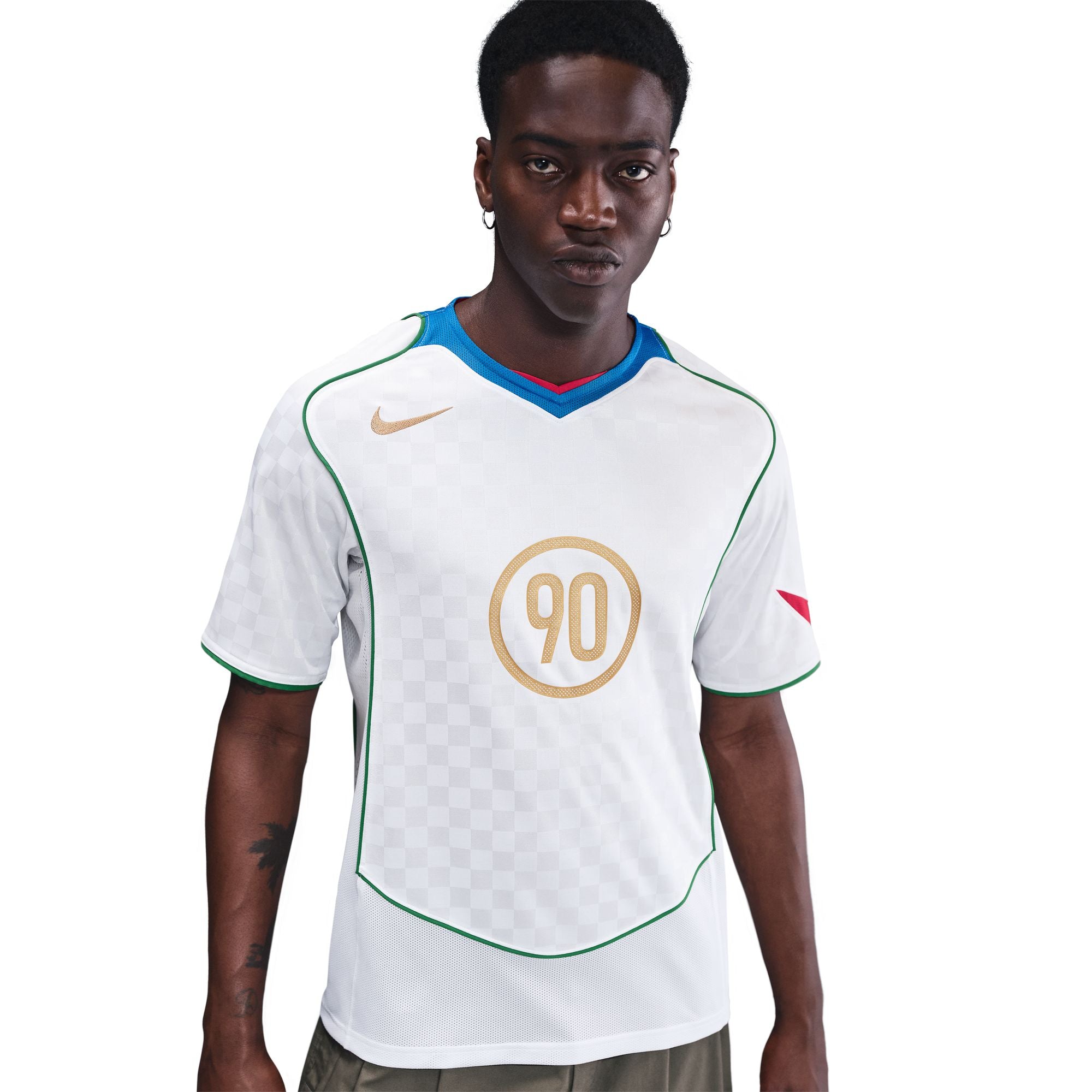 NIKE TOTAL 90 SOCCER JERSEY - WHITE