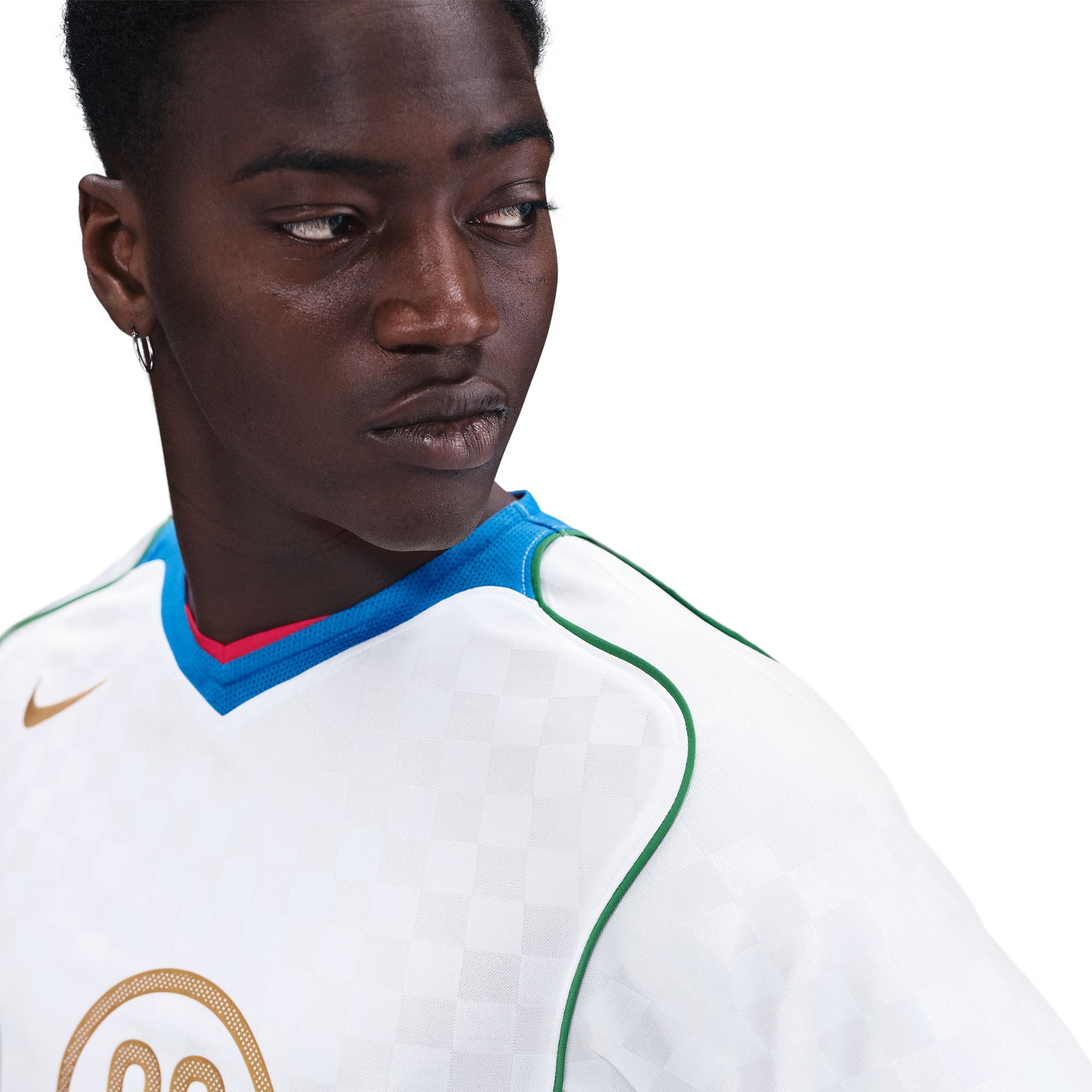 NIKE TOTAL 90 SOCCER JERSEY - WHITE