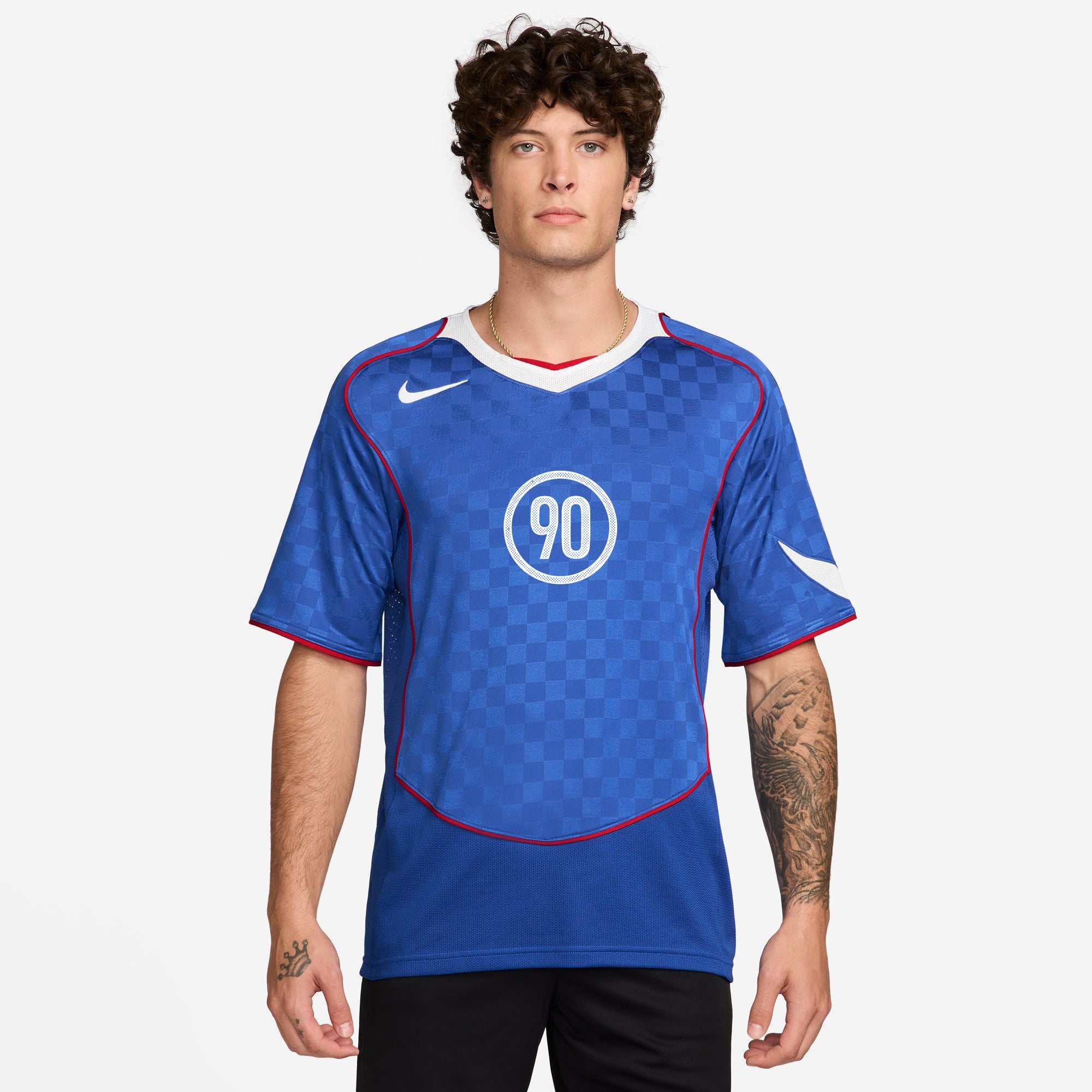 NIKE TOTAL 90 SOCCER JERSEY - BLUE