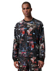 Jordan Flight Men's Printed Long-Sleeve Jersey