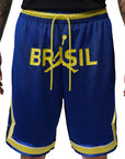 Jordan Men's Brasil Mesh Diamond Shorts - Royal Blue