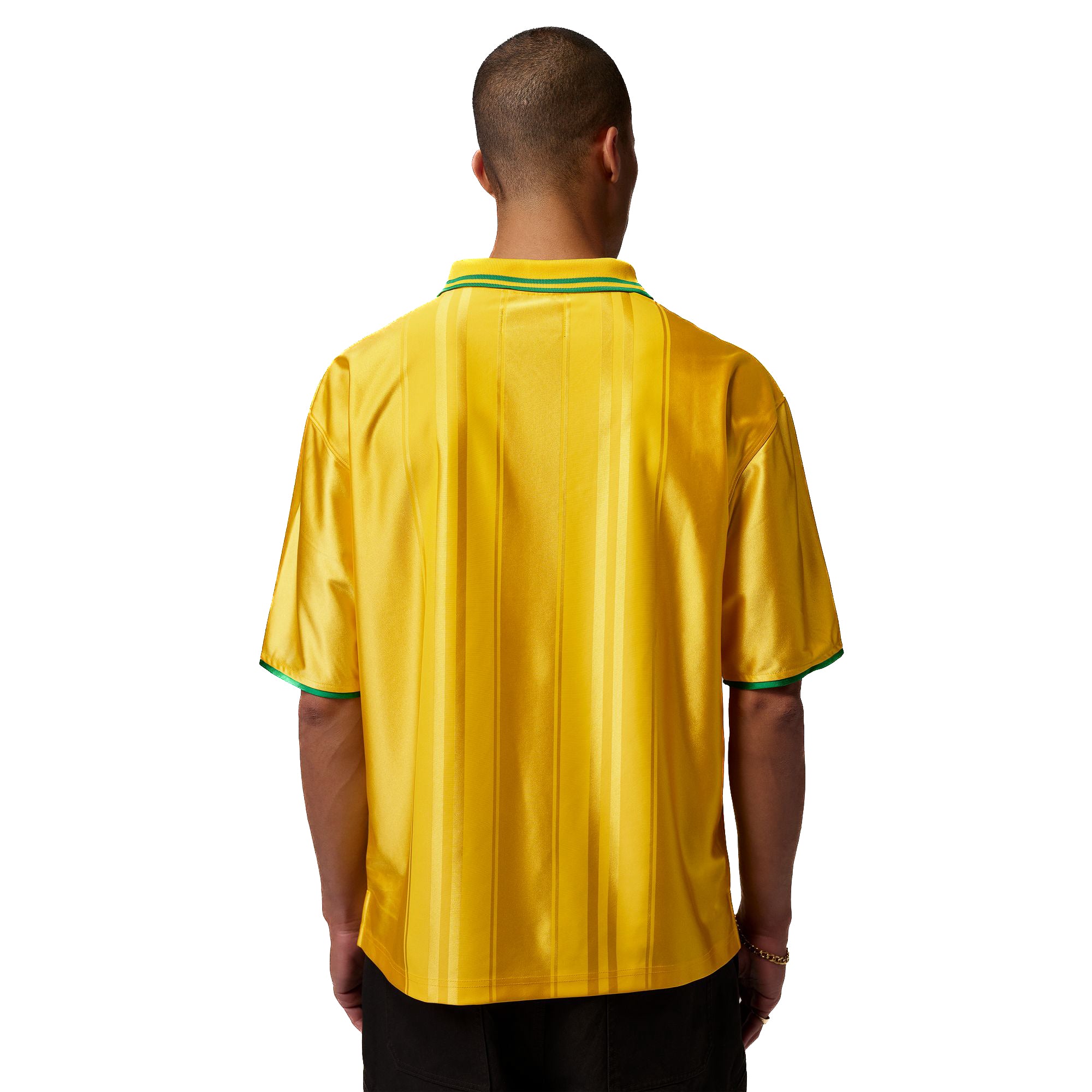 Jordan Men's Polo - Yellow Brazil – HOMETEAM