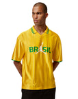 Jordan Men's Polo - Yellow Brazil