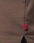 Jordan Brooklyn Men's Long-Sleeve Polo - Brown White