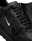 AIR FORCE 1 LUXE - BLACK METALLIC SILVER