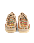 CLARKS WALLABEE - MULTICOLOUR RAFFIA