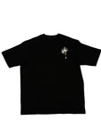 HOMETEAM WEB TEE - Black Glow in the Dark Print