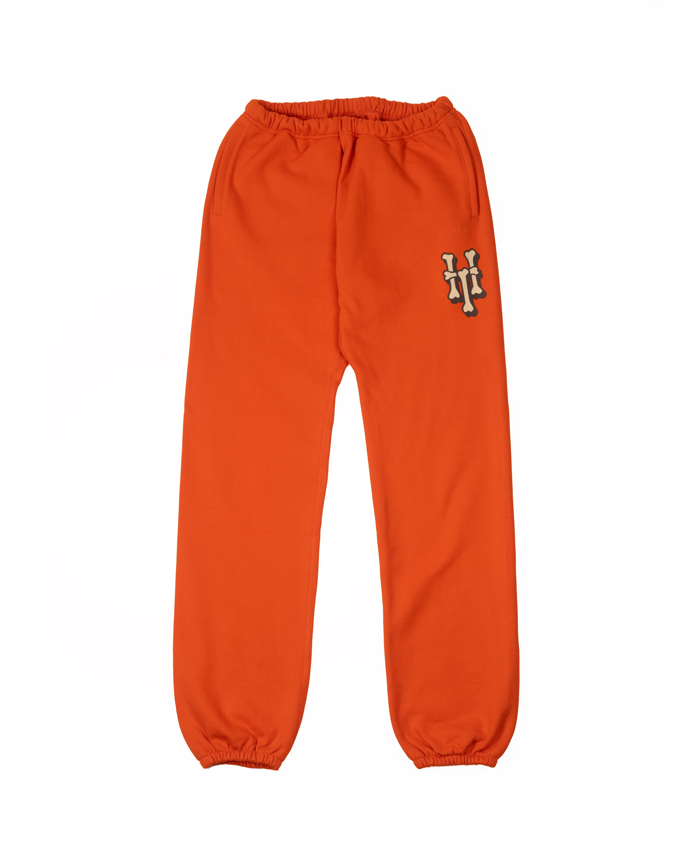 HOMETEAM x FILSON Sweatpants - Flame Orange