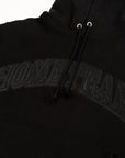 The Throwback Hoodie - Tackle Twill - Black