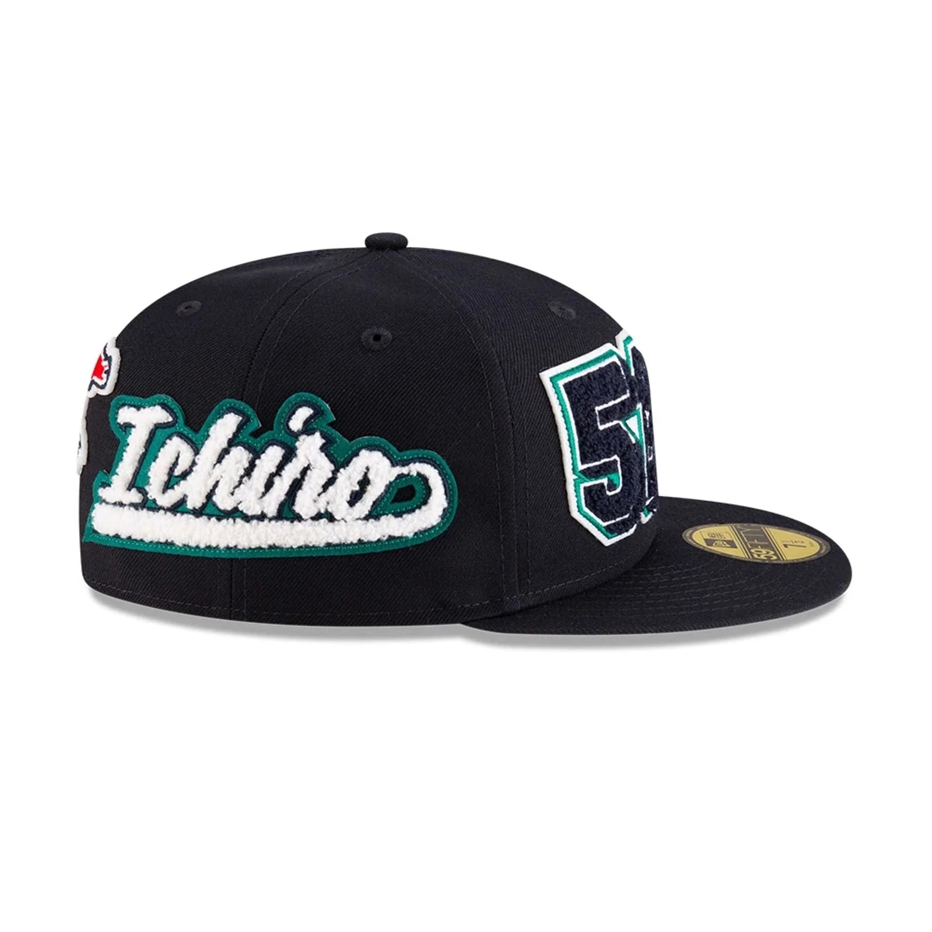 Seattle Mariners Ichiro Hall of Fame Patched - 59FIFTY