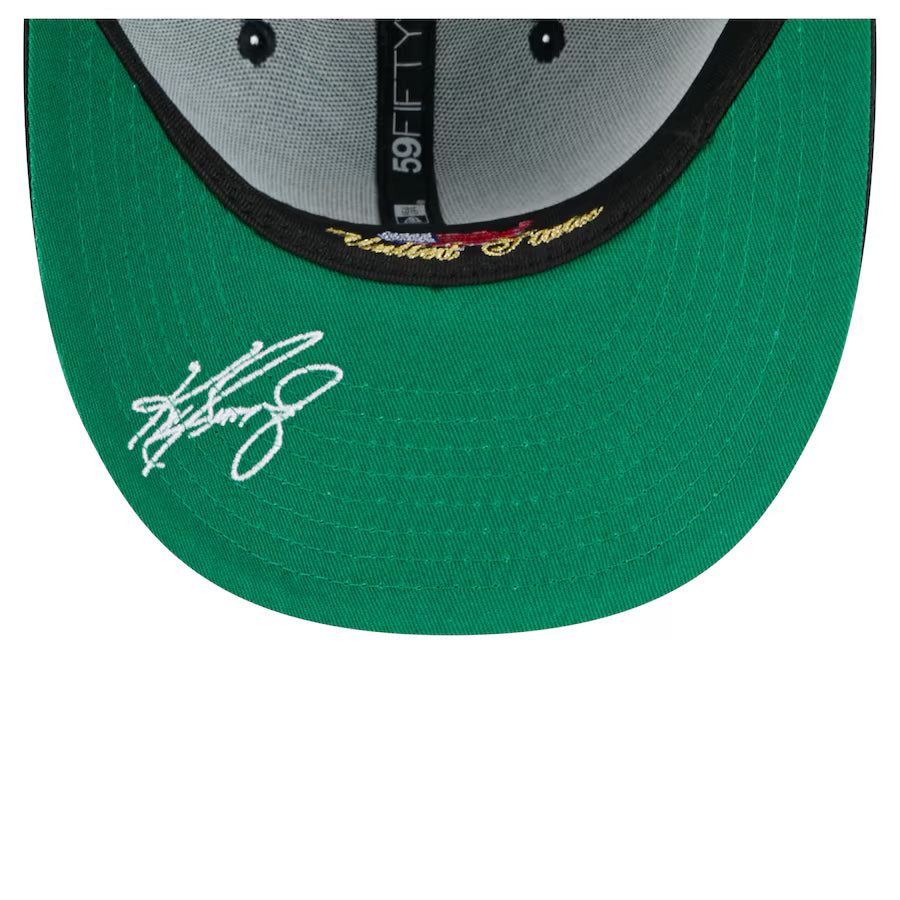 Seattle Mariners Ken Griffey Jr. New Era Aqua 59FIFTY Fitted Hat