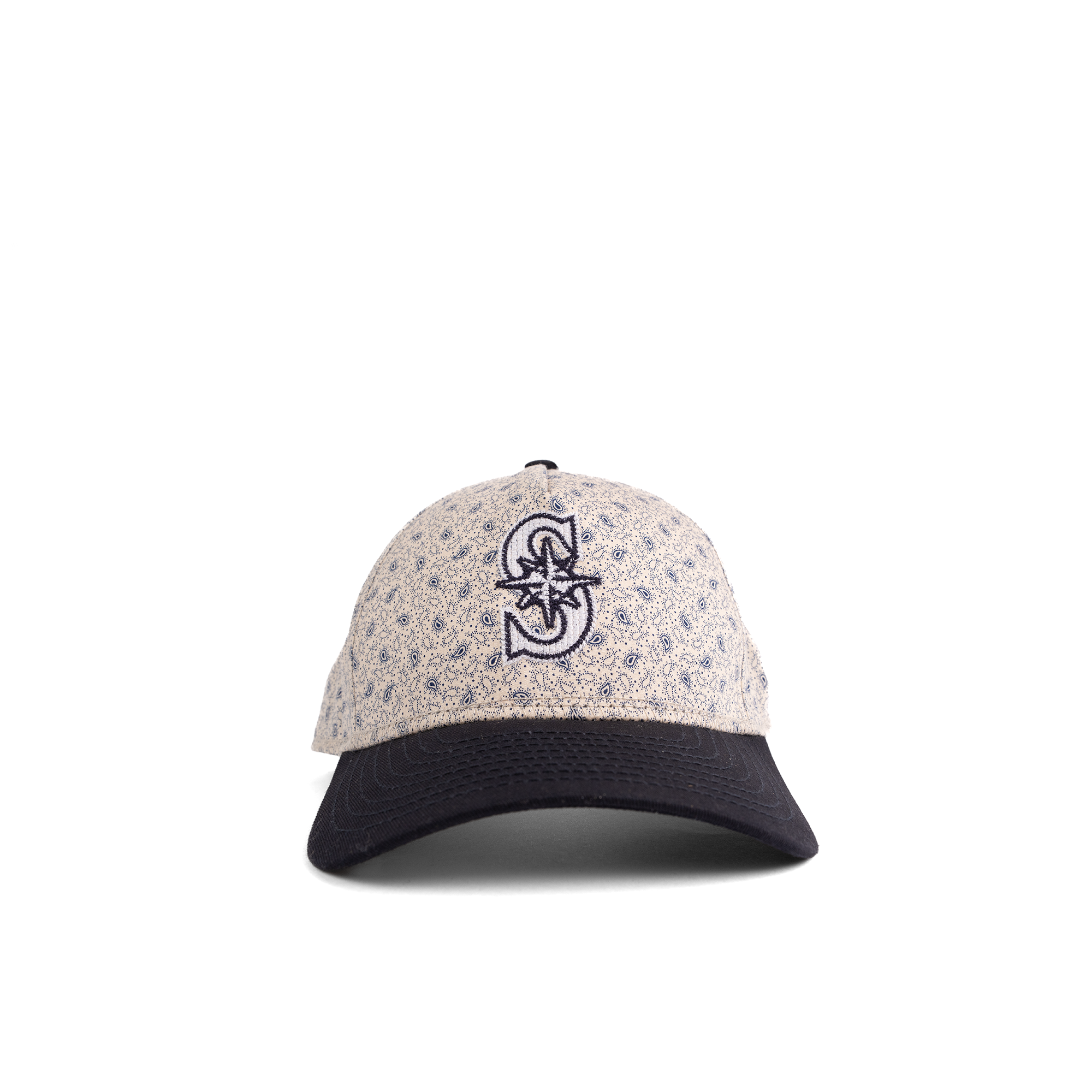 Seattle Mariners New Era x Three Looms 9Forty A-Frame M-Crown - Paisley