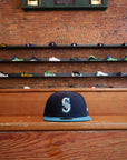 Seattle Mariners New Era 59Fifty Fitted - Navy/Aqua