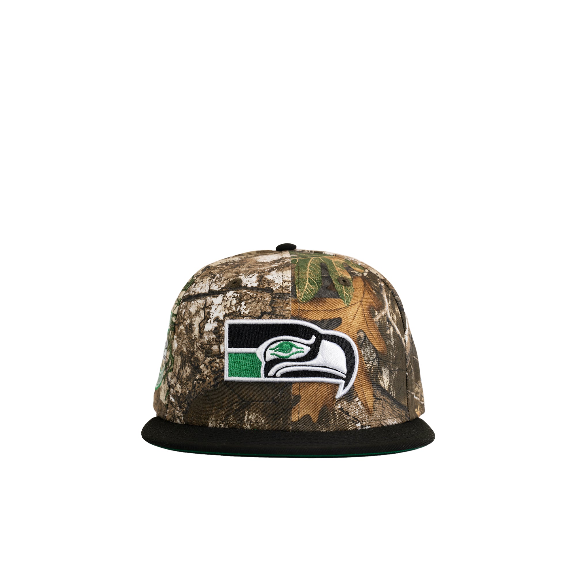 Seattle Seahawks New Era Real Tree Camo with A Black Bill