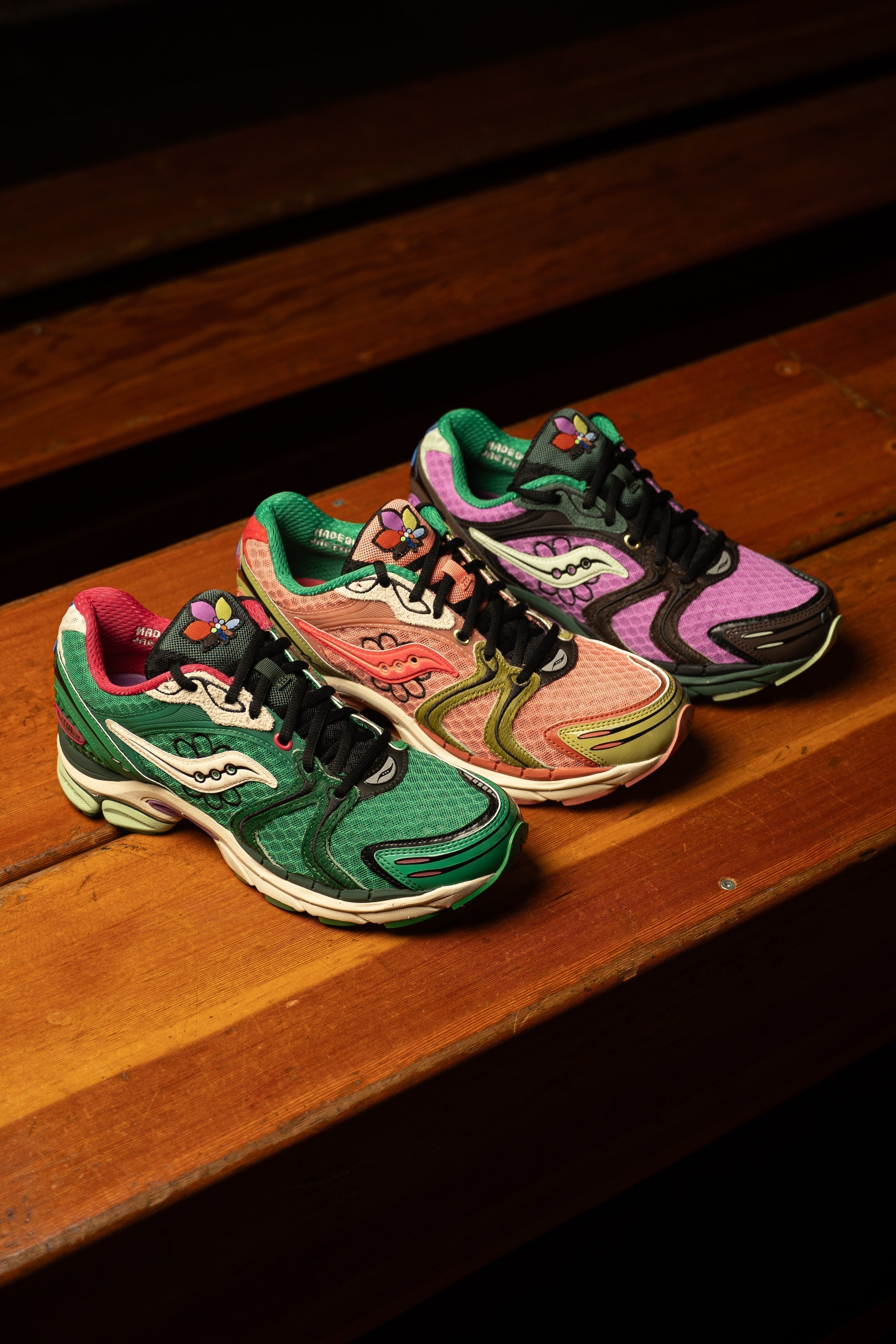 Jae Tips × Saucony Triumph 4 “Flowers Grow Uptown”