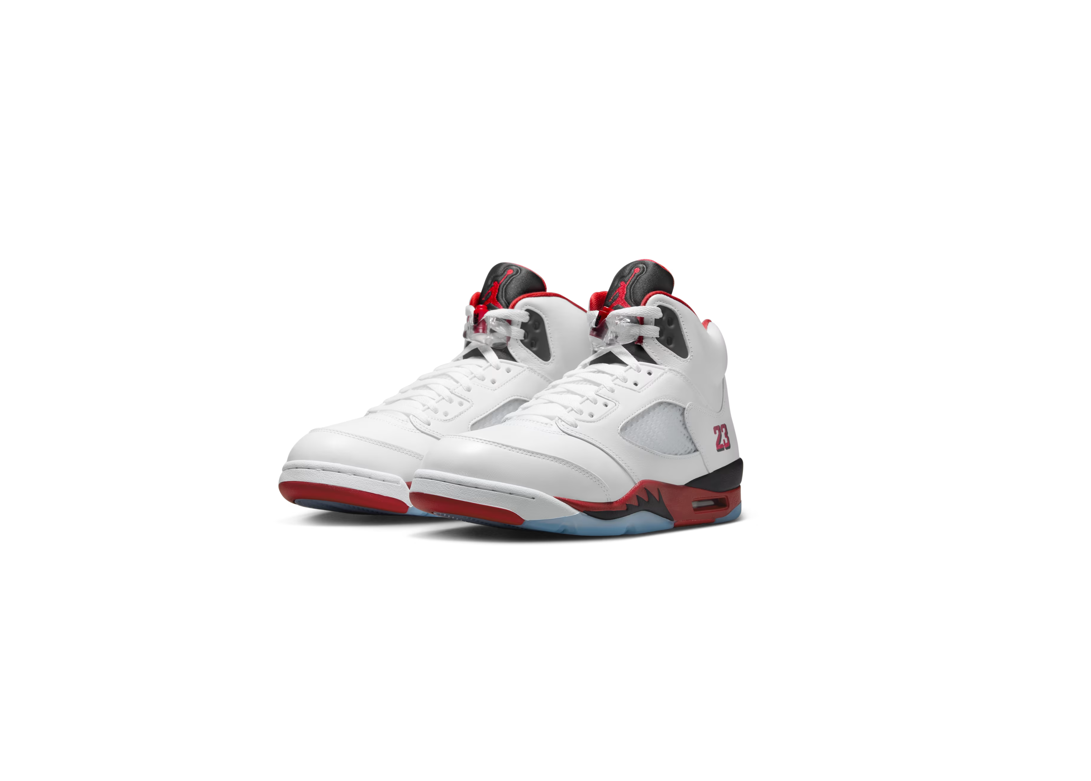 Air Jordan 5 Fire Red 'Black Tongue'