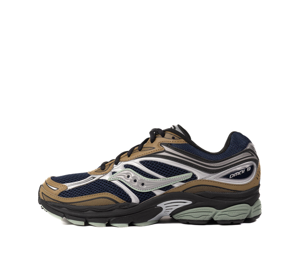 SAUCONY PROGRID OMNI 9 - BROWN NAVY