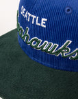 Seattle Seahawks Script Corduroy 59Fifty Fitted