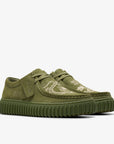CLARKS X PLEASURES TORNHILL DRGNLO - OLIVE SUEDE