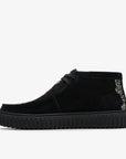 CLARKS X PLEASURES TORNHILL WOVEN - BLACK SUEDE