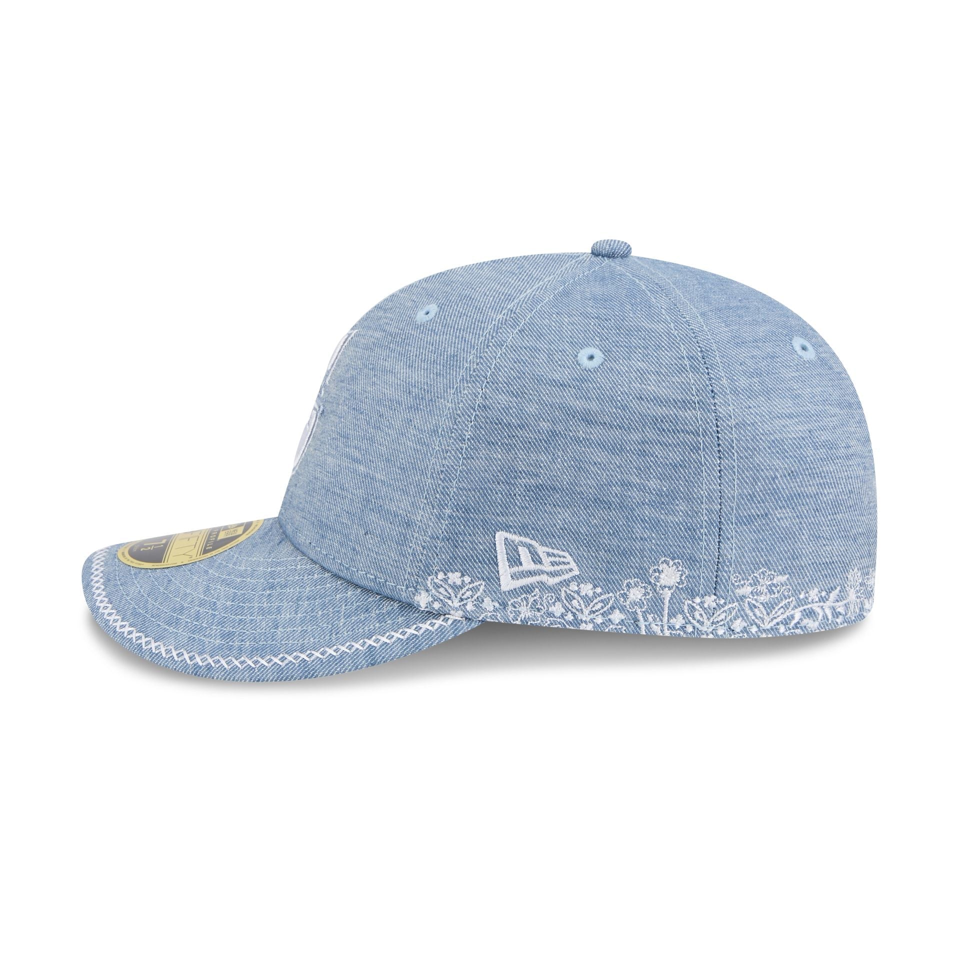 Seattle Mariners  Hand Stitched Chambray Low Profile 59FIFTY Fitted