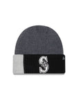 Seattle Mariners  Merino Wool Color Block Cuff Knit