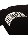 HOMETEAM Puff Print Logo Tee - Black and White