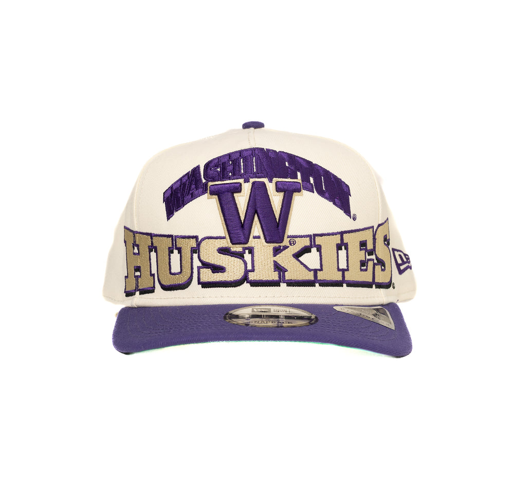 New Era Washington Huskies March Madness 9Fifty A-Frame Snapback