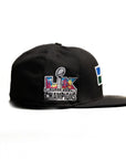 New Era - Seattle Seahawks 59FIFTY Fitted Hat - Super Bowl Patch - Black