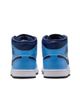 AIR JORDAN 1 MID - UNIVERSITY BLUE