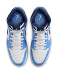AIR JORDAN 1 MID - UNIVERSITY BLUE