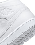 WMNS AIR JORDAN 1 MID - WHITE