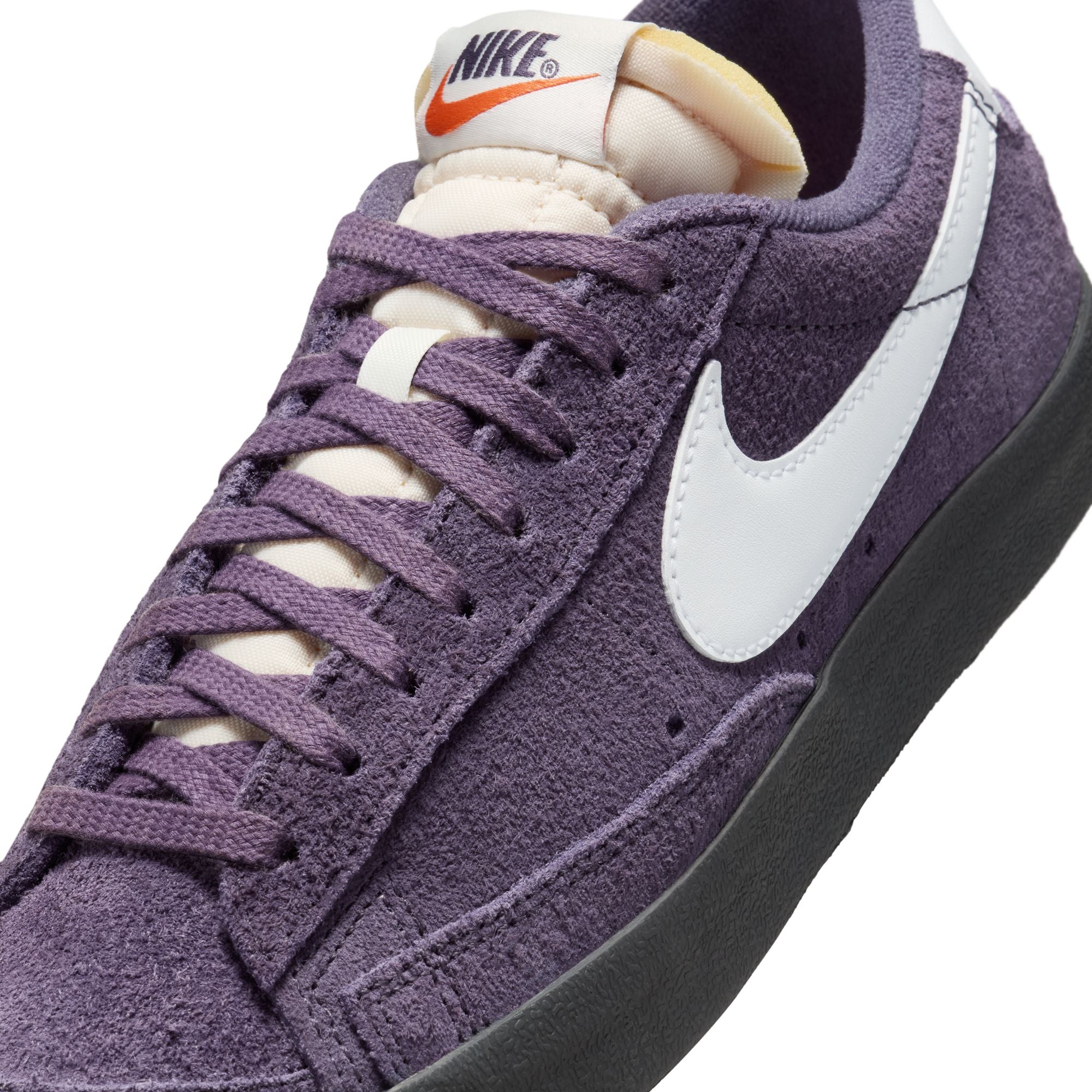nike blazer purple suede