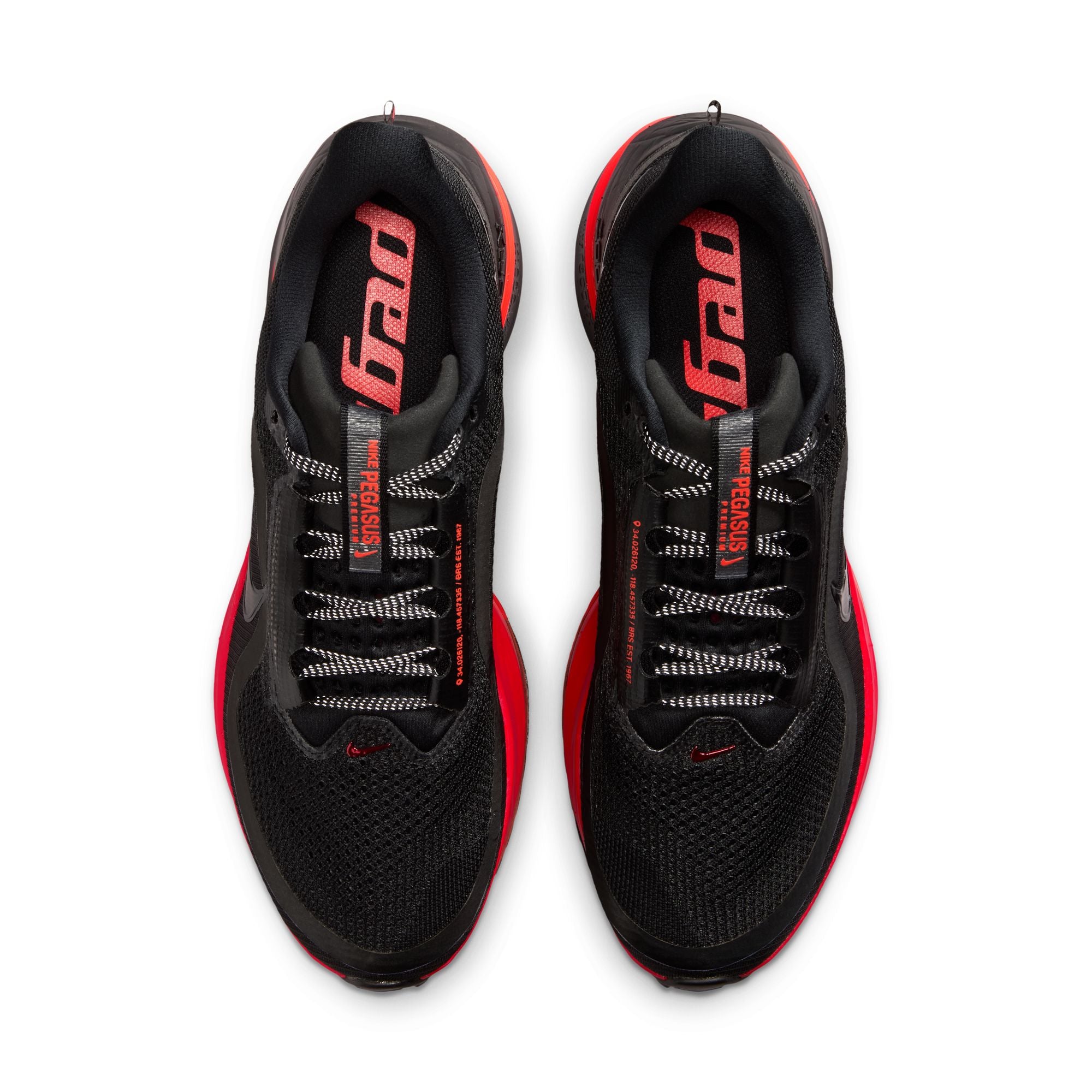 Nike Pegasus Premium - Black-University Red