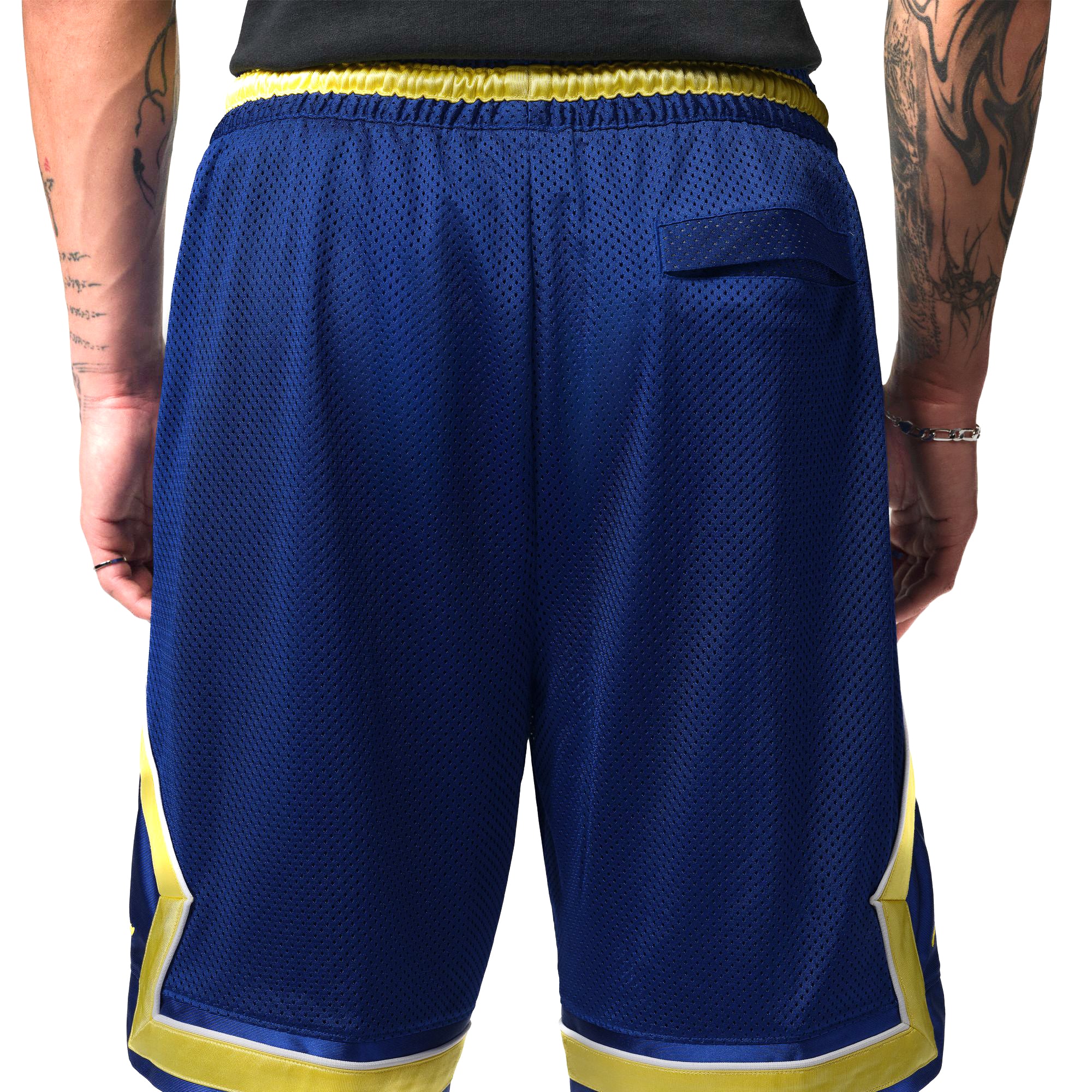 Jordan Men's Brasil Mesh Diamond Shorts - Royal Blue