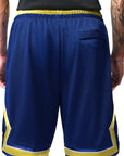 Jordan Men's Brasil Mesh Diamond Shorts - Royal Blue