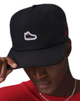 Jordan Pro Unstructured AJ4 Patch Hat - Black